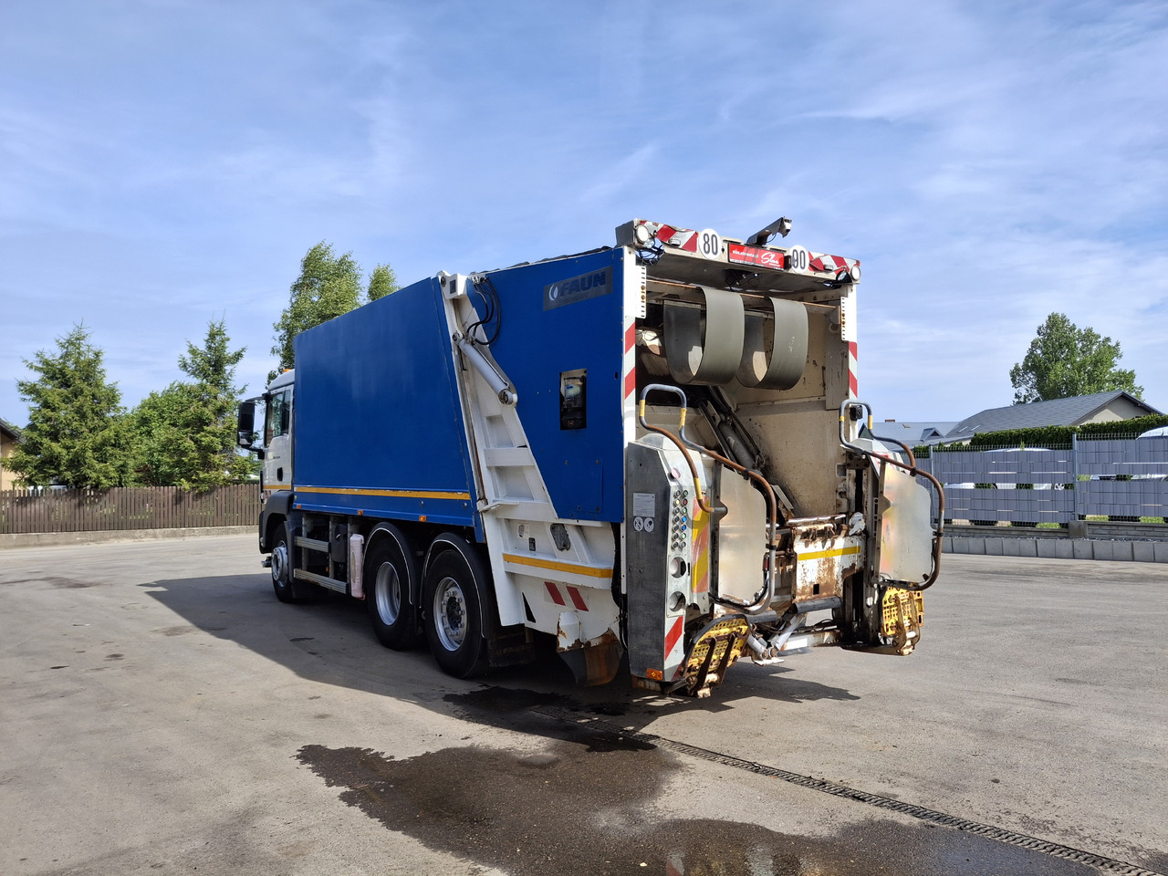 MAN MAN TGS 28.360 Śmieciarka Müllwagen Garbage Truck FAUN 3 Osie - شاحنة القمامة: صور 3 MAN MAN TGS 28.360 Śmieciarka Müllwagen Garbage Truck FAUN 3 Osie - شاحنة القمامة: صور 3