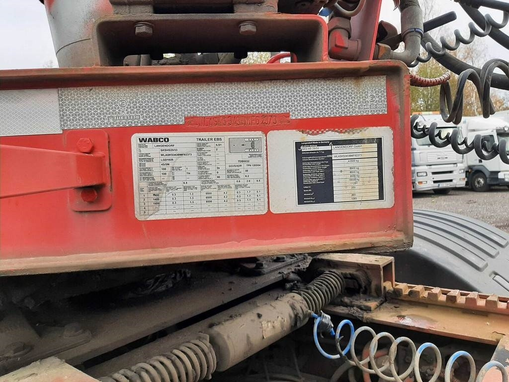 Langendorf SKS-HS 25/33 - قلابة نصف مقطورة: صور 3 Langendorf SKS-HS 25/33 - قلابة نصف مقطورة: صور 3