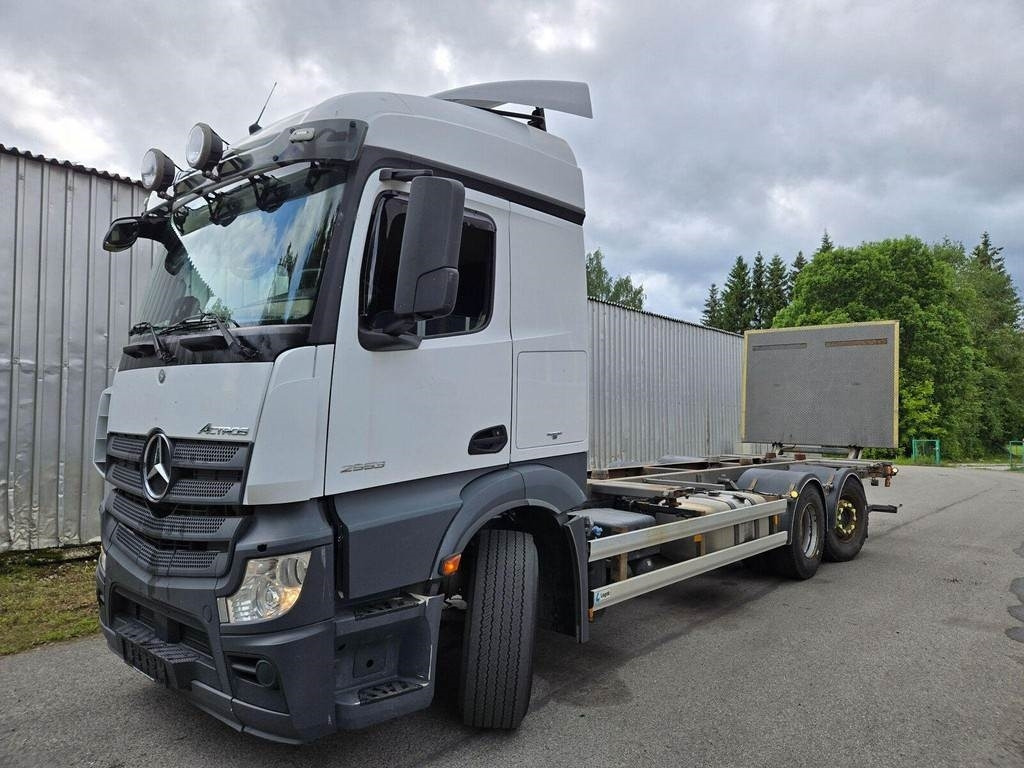 Mercedes-Benz ACTROS 2553 6X2 LAGAB - شاحنات الحاويات / جسم علوي قابل للتغيير شاحنة: صور 1 Mercedes-Benz ACTROS 2553 6X2 LAGAB - شاحنات الحاويات / جسم علوي قابل للتغيير شاحنة: صور 1