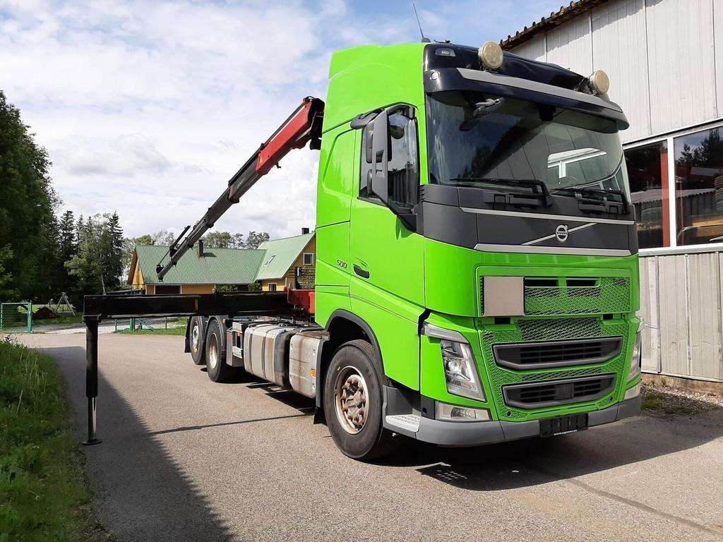 Volvo FH500 6X2 PALIFT + HMF 2120 K5 - شاحنة ذات الخطاف: صور 4 Volvo FH500 6X2 PALIFT + HMF 2120 K5 - شاحنة ذات الخطاف: صور 4