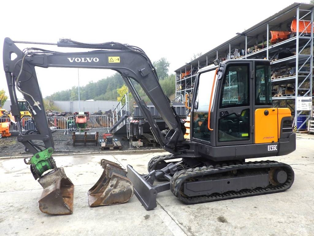 Volvo EC 55 C - حفارة مصغرة: صور 1 Volvo EC 55 C - حفارة مصغرة: صور 1