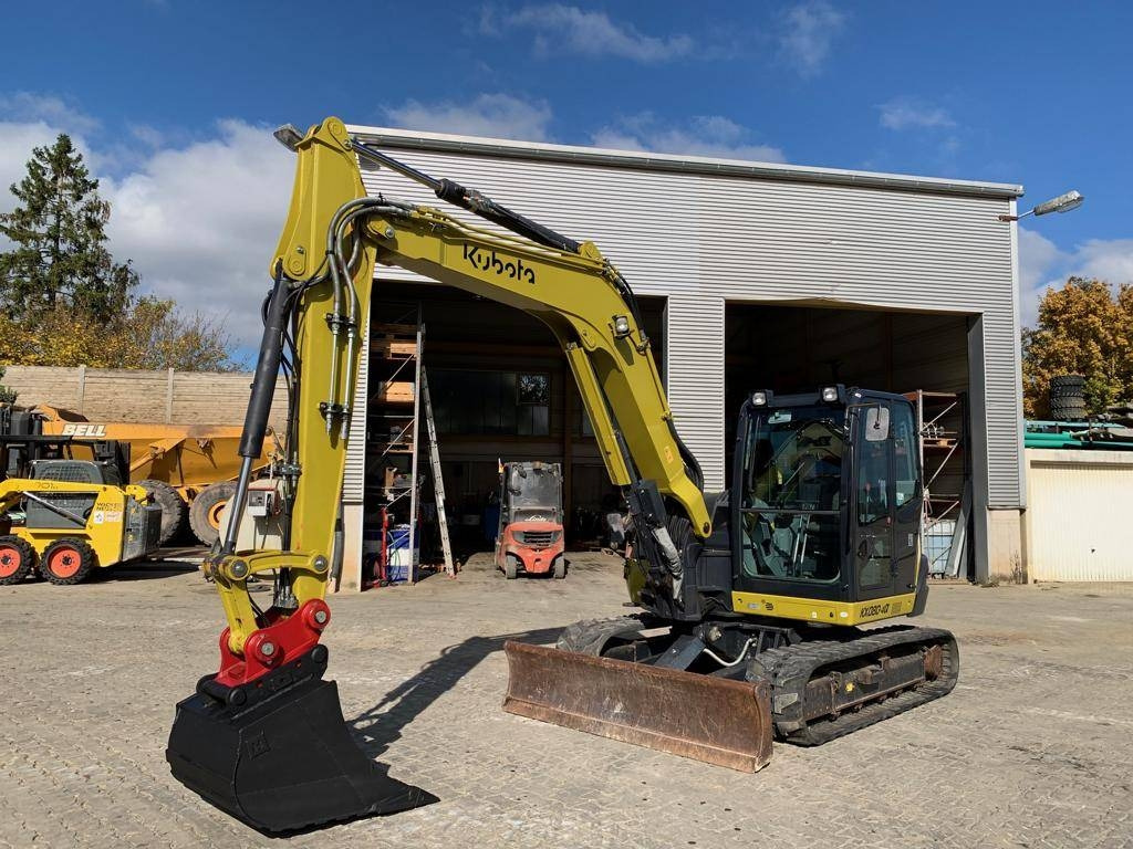 Kubota KX080-4@ - حفارة مصغرة: صور 1 Kubota KX080-4@ - حفارة مصغرة: صور 1