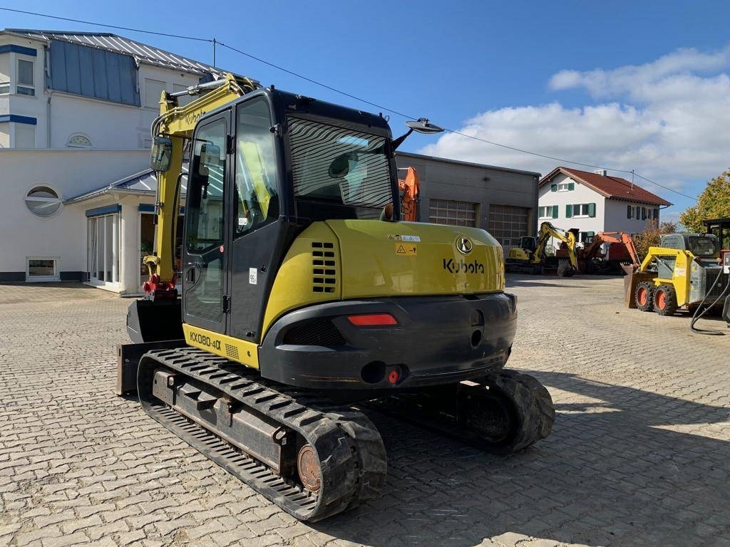 Kubota KX080-4@ - حفارة مصغرة: صور 3 Kubota KX080-4@ - حفارة مصغرة: صور 3