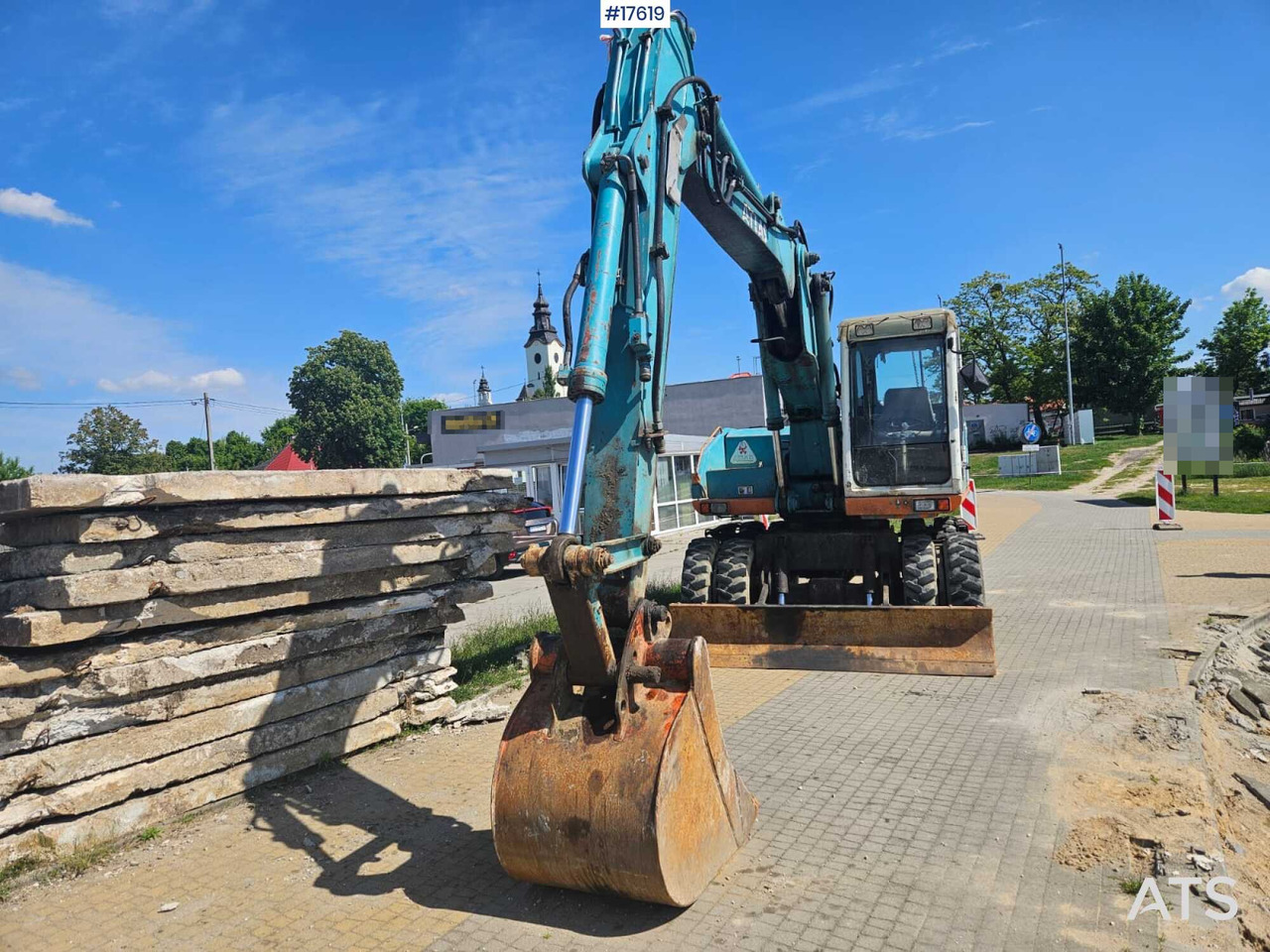 1997 Atlas 1404 - حفارة على عجلات: صور 3 1997 Atlas 1404 - حفارة على عجلات: صور 3