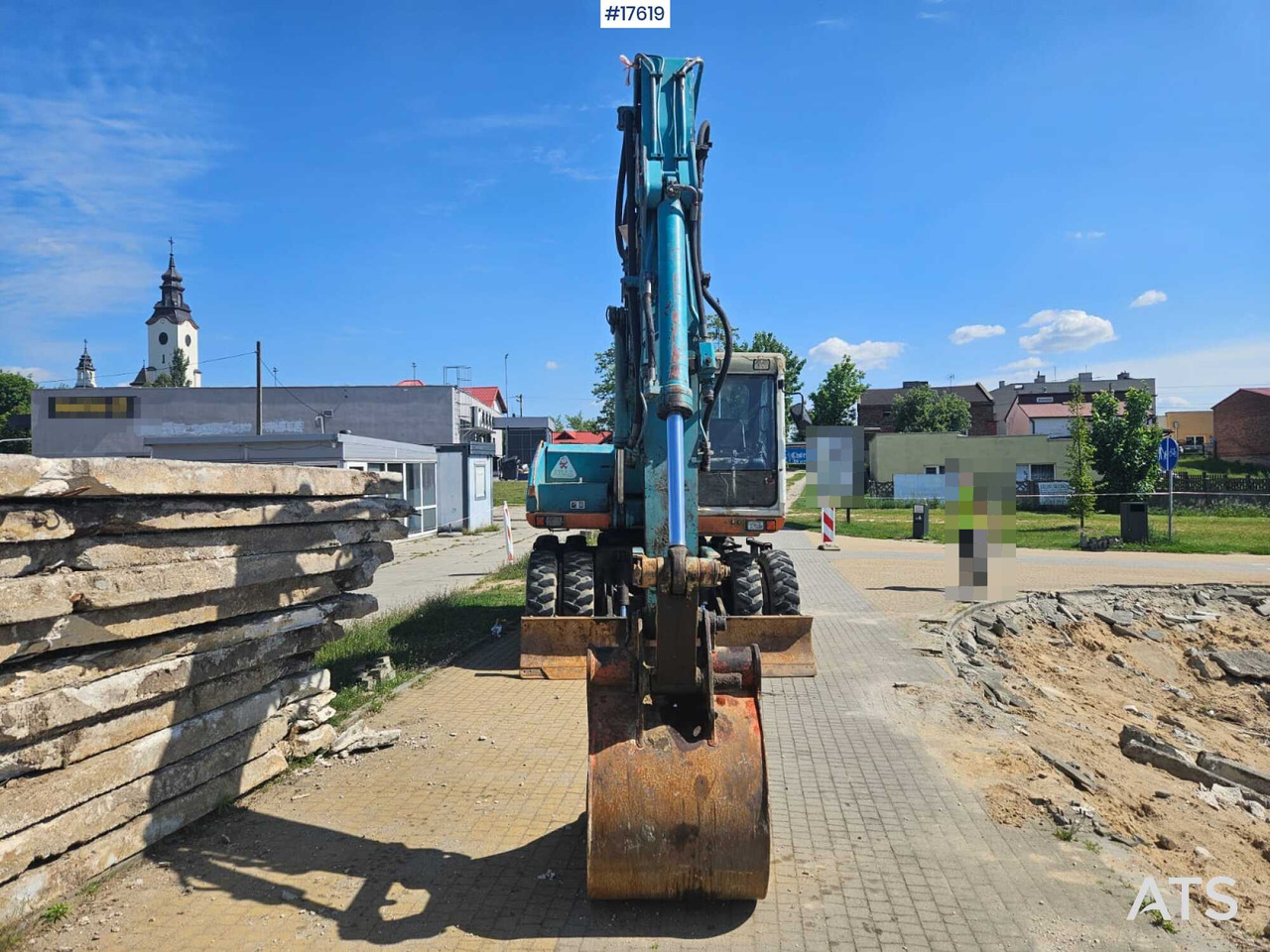 1997 Atlas 1404 - حفارة على عجلات: صور 4 1997 Atlas 1404 - حفارة على عجلات: صور 4