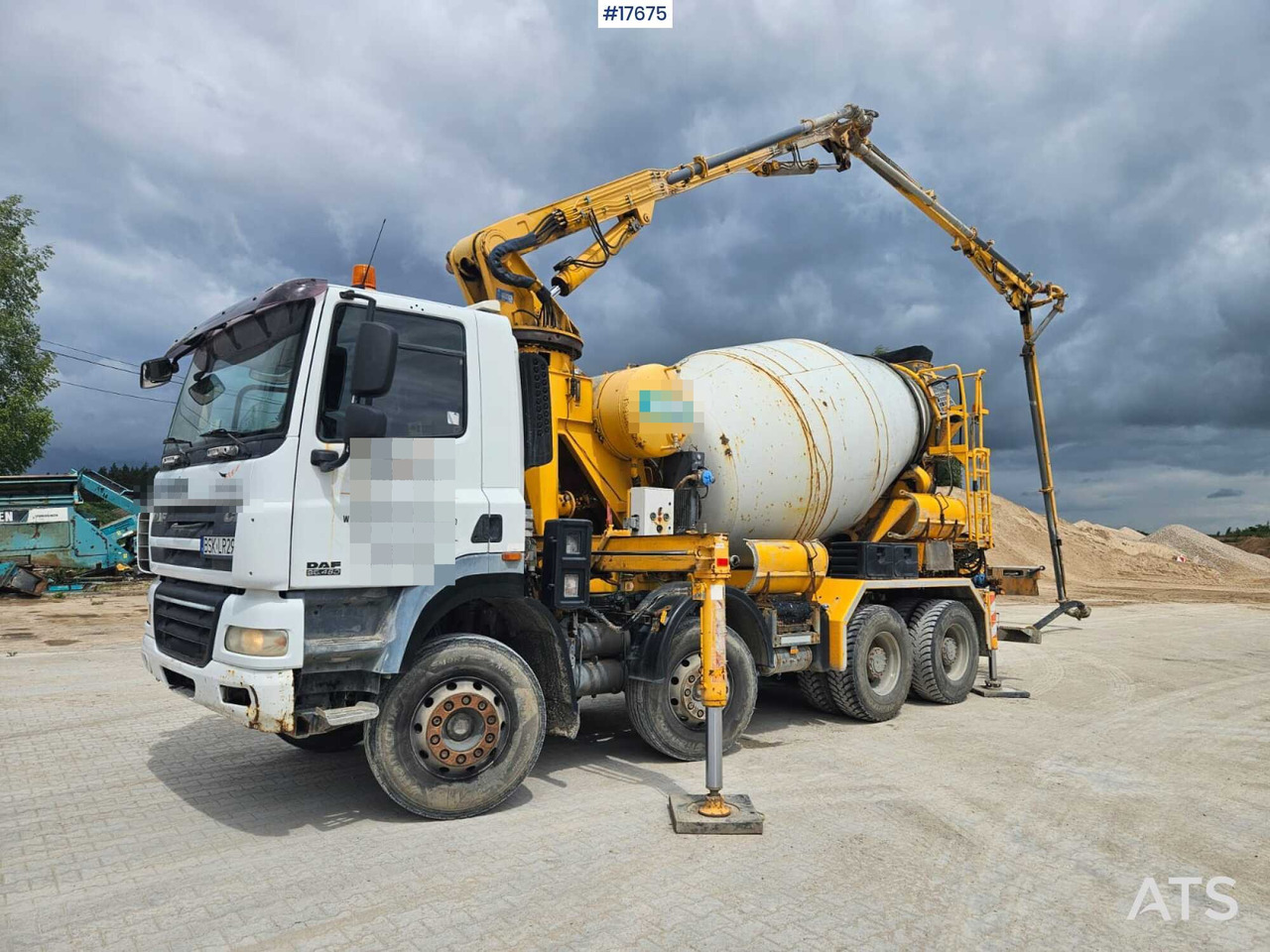 2008 DAF 85.460 - شاحنة خلاطة خرسانة: صور 2 2008 DAF 85.460 - شاحنة خلاطة خرسانة: صور 2