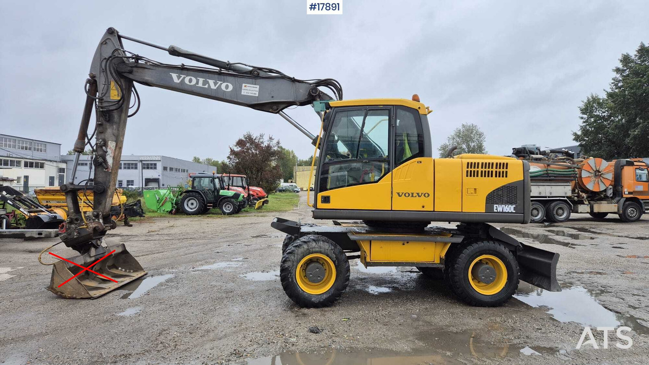 2009 Volvo EW 160C - حفارة على عجلات: صور 3 2009 Volvo EW 160C - حفارة على عجلات: صور 3