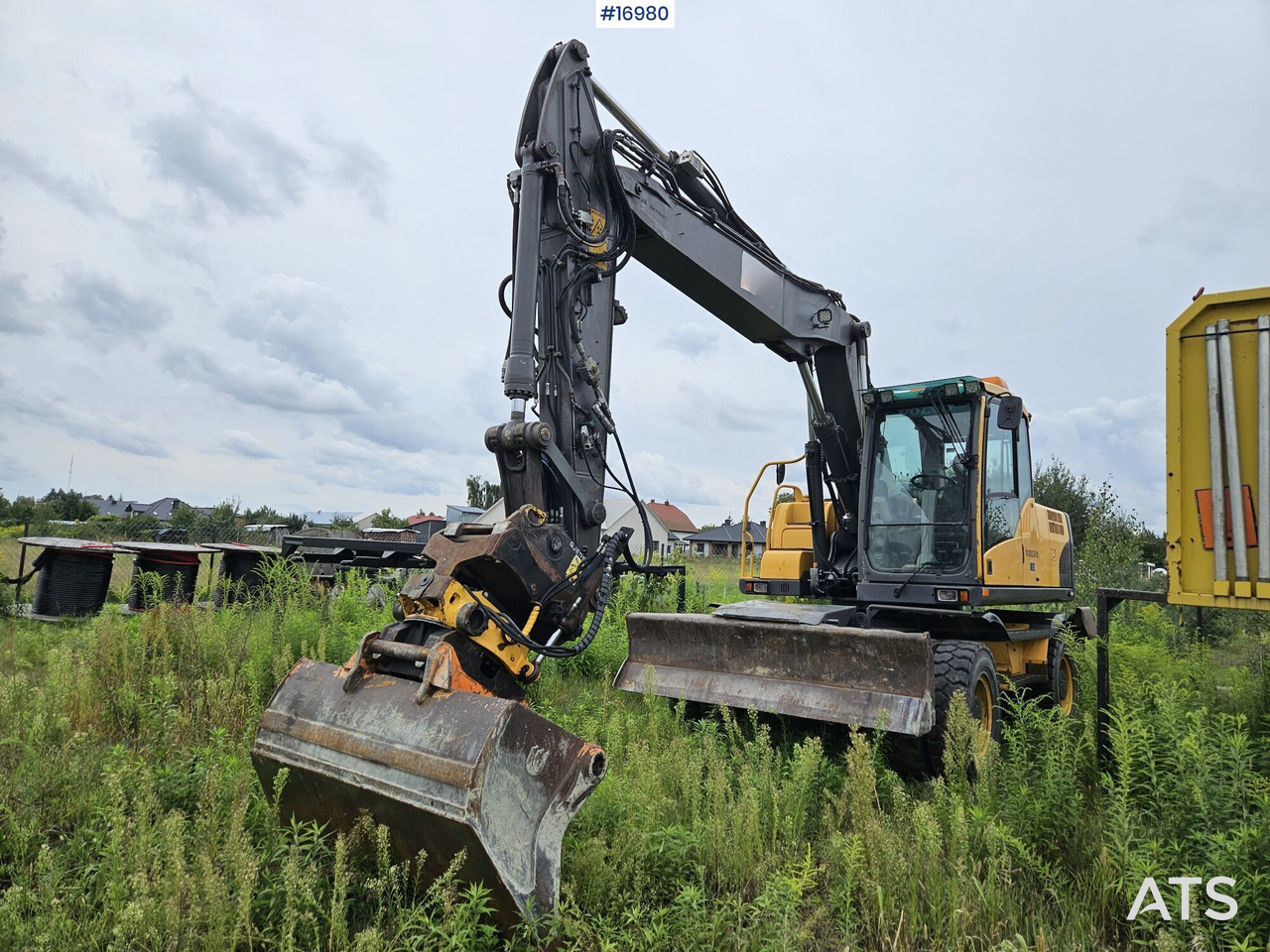 2010 Volvo EW160C z rototilt i łyżką w zestawie - حفارة على عجلات: صور 3 2010 Volvo EW160C z rototilt i łyżką w zestawie - حفارة على عجلات: صور 3