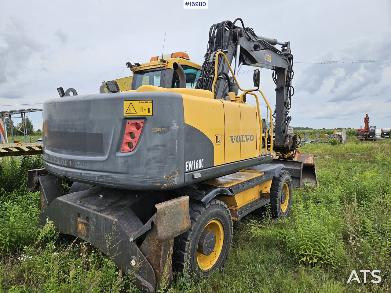 2010 Volvo EW160C z rototilt i łyżką w zestawie - حفارة على عجلات: صور 5 2010 Volvo EW160C z rototilt i łyżką w zestawie - حفارة على عجلات: صور 5