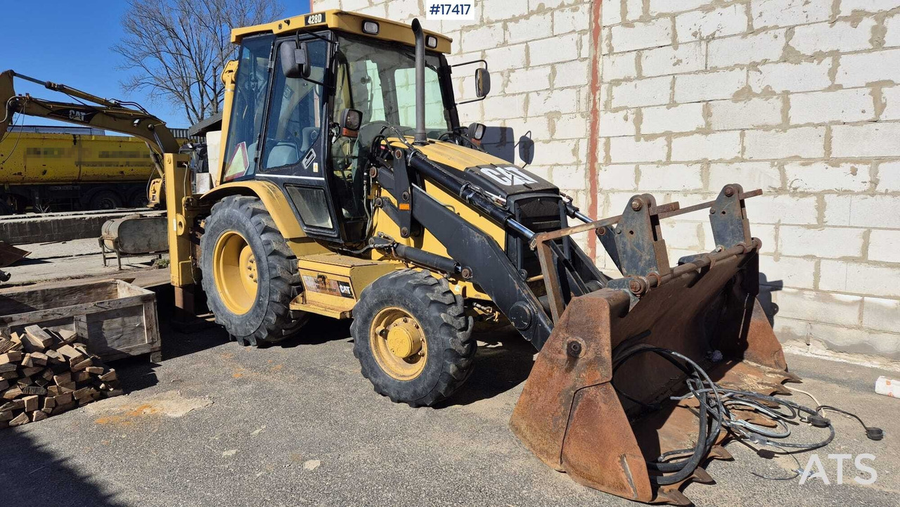 Backhoe loader CATERPILLAR 428 D 4x4 (2004) - حفار متعدد الاستخدام: صور 4 Backhoe loader CATERPILLAR 428 D 4x4 (2004) - حفار متعدد الاستخدام: صور 4