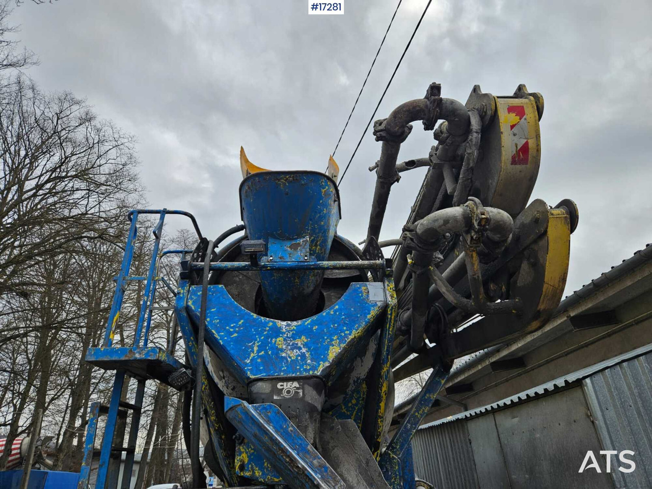 مضخة خرسانة Coime C311 concrete pump on MAN TGA 41.440 chassis (2008): صور 12