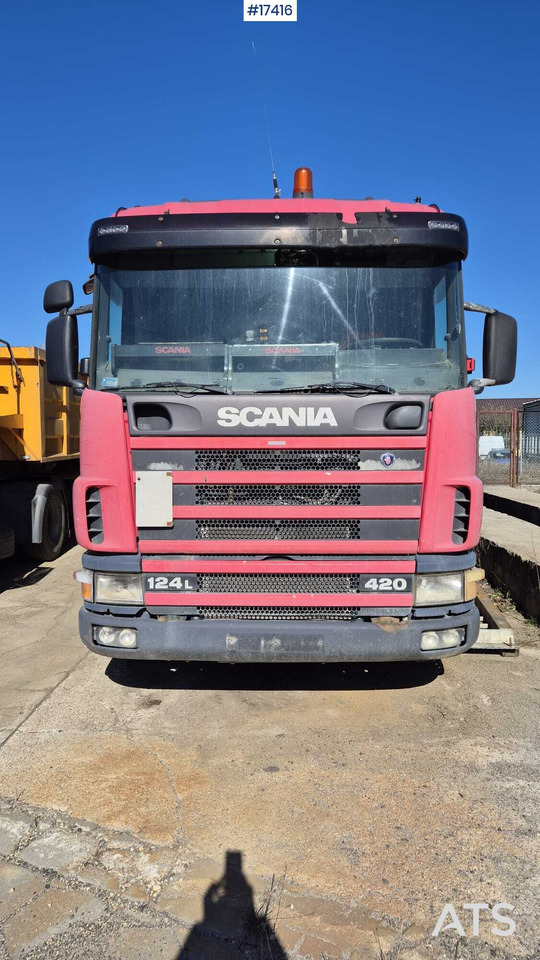 Tractor SCANIA 124L 420KM (2003) + BERGER tipper semi-trailer (2007) - شاحنة جرار, قلابة نصف مقطورة: صور 4 Tractor SCANIA 124L 420KM (2003) + BERGER tipper semi-trailer (2007) - شاحنة جرار, قلابة نصف مقطورة: صور 4