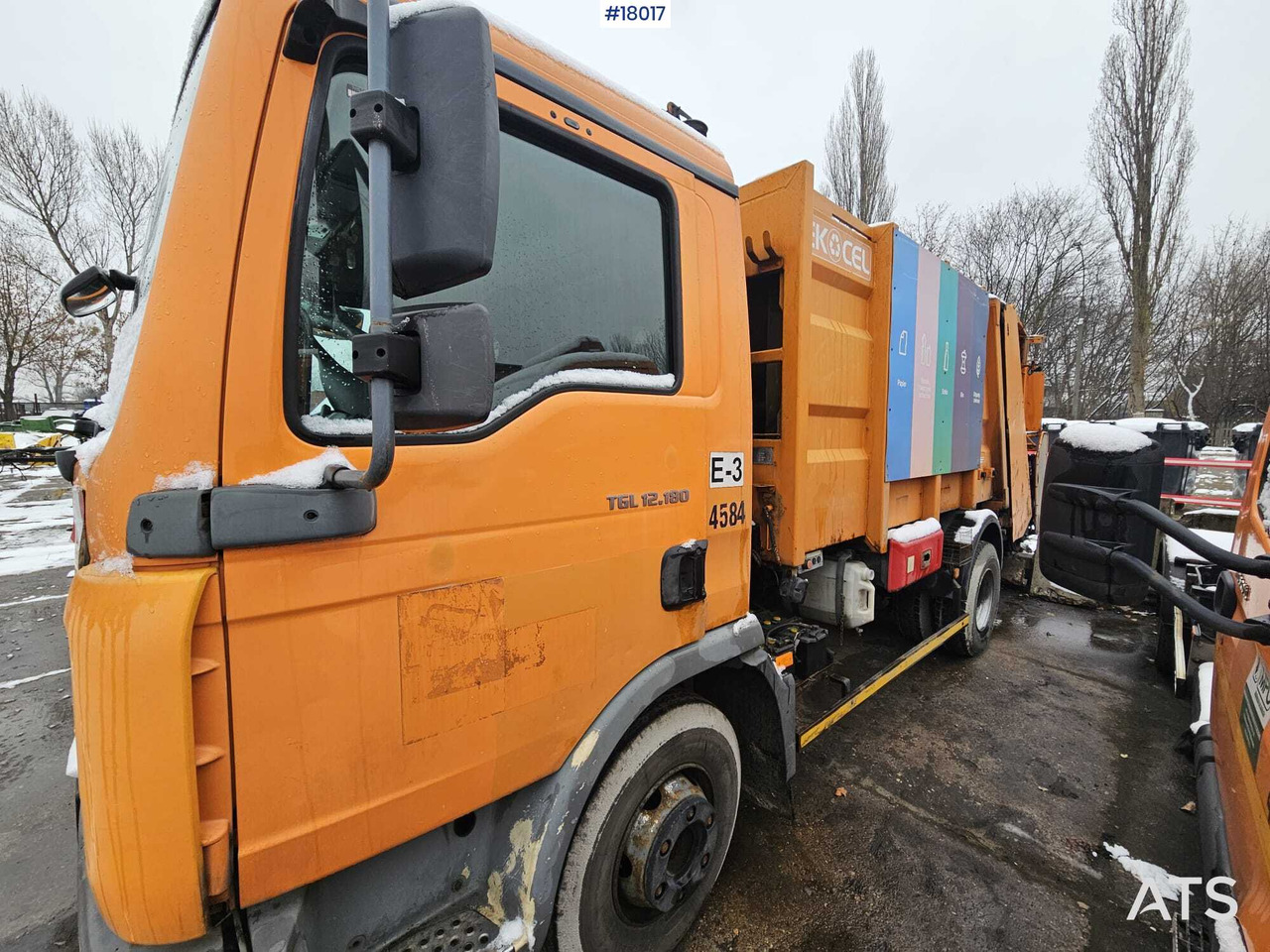 Truck MAN TGA 12.180 (2007) with EKOCEL mini garbage truck body - شاحنة القمامة: صور 5 Truck MAN TGA 12.180 (2007) with EKOCEL mini garbage truck body - شاحنة القمامة: صور 5