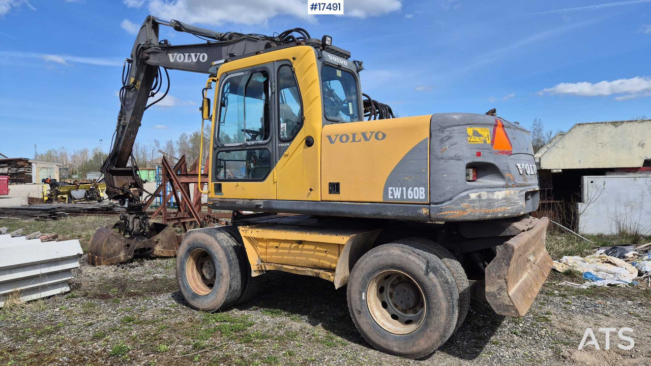 Wheeled excavator VOLVO EW 160B (2003) - حفارة على عجلات: صور 5 Wheeled excavator VOLVO EW 160B (2003) - حفارة على عجلات: صور 5