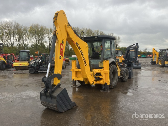 2018 New Holland B80B-SS 4x4 Backhoe Loader - حفار متعدد الاستخدام: صور 3 2018 New Holland B80B-SS 4x4 Backhoe Loader - حفار متعدد الاستخدام: صور 3