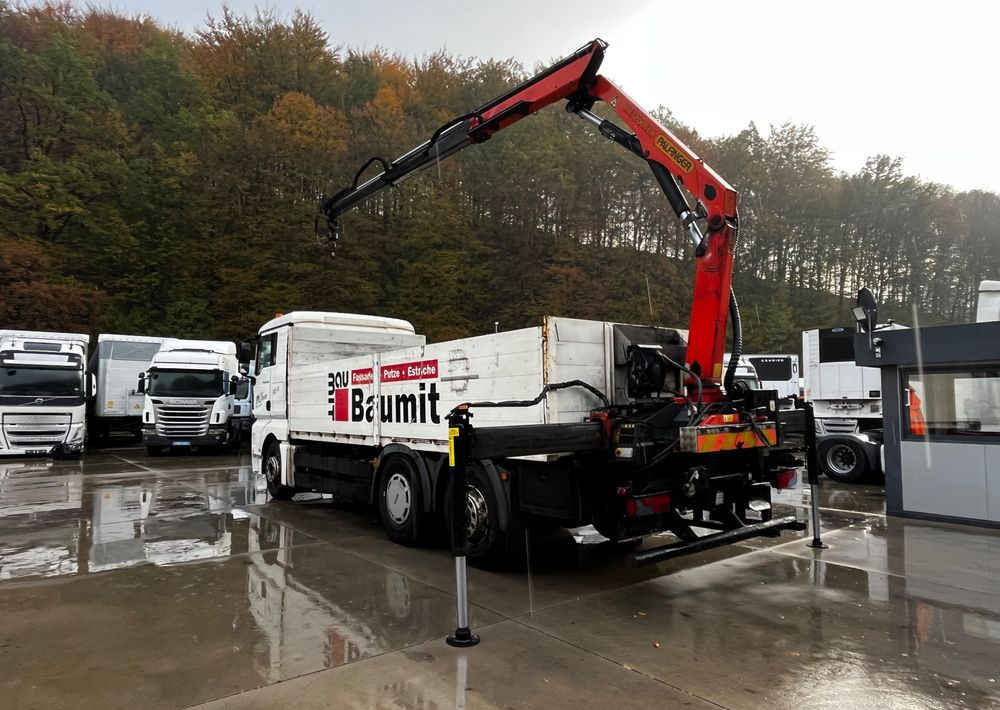 MAN TGX 26.440 // 2009 // Palfinger PK 12001EH Radio // Oś skrętna i podnoszona // - شاحنات مسطحة, شاحنة كرين: صور 4 MAN TGX 26.440 // 2009 // Palfinger PK 12001EH Radio // Oś skrętna i podnoszona // - شاحنات مسطحة, شاحنة كرين: صور 4