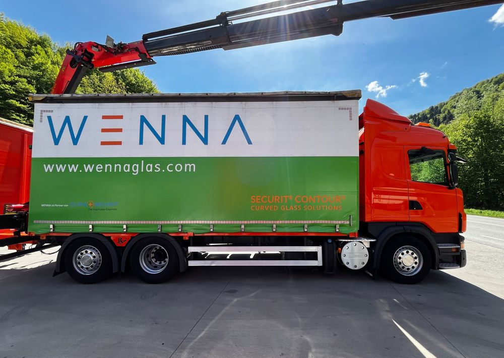 Scania G420 // Tandem // HDS Palfinger 18002 EH // Przyczepa // Oś skrętna podnoszona // Video !!! - شاحنة ستارة, شاحنة كهربائية: صور 4 Scania G420 // Tandem // HDS Palfinger 18002 EH // Przyczepa // Oś skrętna podnoszona // Video !!! - شاحنة ستارة, شاحنة كهربائية: صور 4