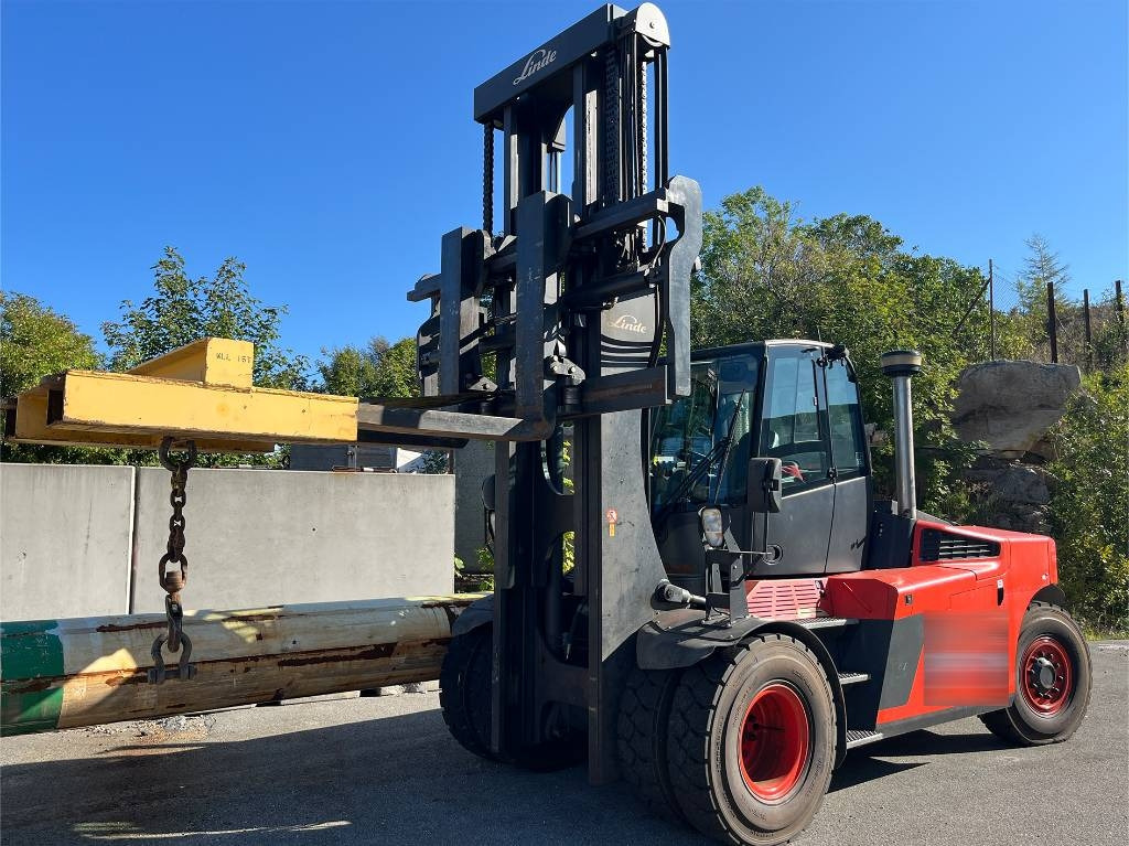 Linde H 160 D - رافعة شوكية ديزل: صور 1 Linde H 160 D - رافعة شوكية ديزل: صور 1
