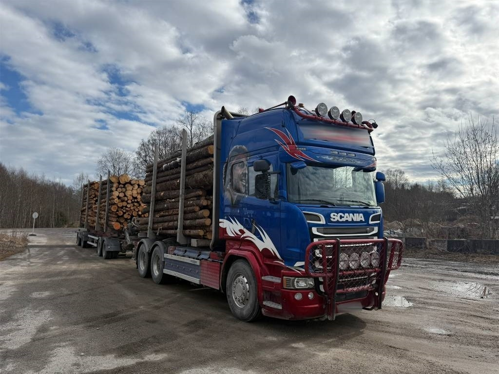 Scania R 730 6x4 Jonsered J1088S - شاحنة قطع الأشجار: صور 2 Scania R 730 6x4 Jonsered J1088S - شاحنة قطع الأشجار: صور 2