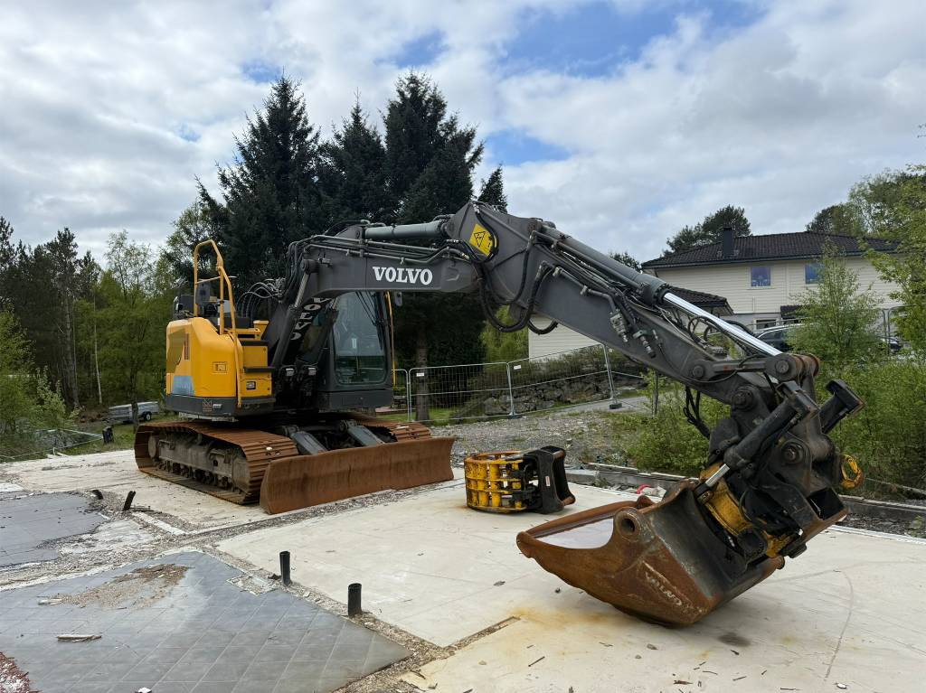 Volvo ECR 145 EL rototilt, GPS og 3 skuffer - حفارات زحافة: صور 2 Volvo ECR 145 EL rototilt, GPS og 3 skuffer - حفارات زحافة: صور 2