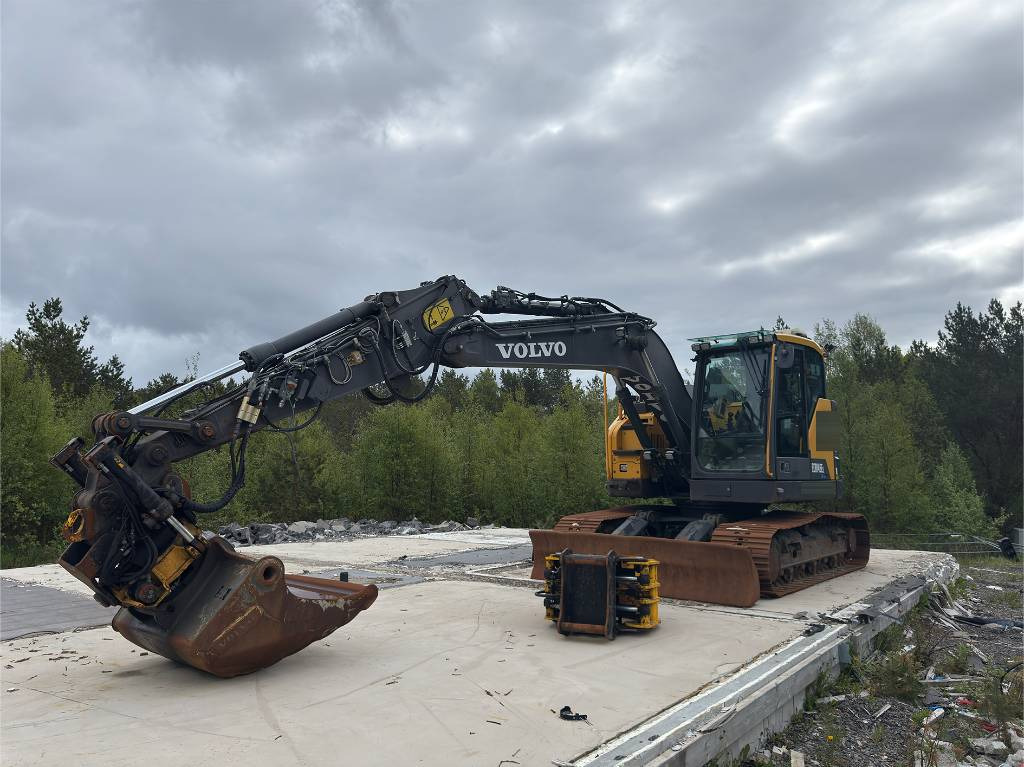 Volvo ECR 145 EL rototilt, GPS og 3 skuffer - حفارات زحافة: صور 1 Volvo ECR 145 EL rototilt, GPS og 3 skuffer - حفارات زحافة: صور 1