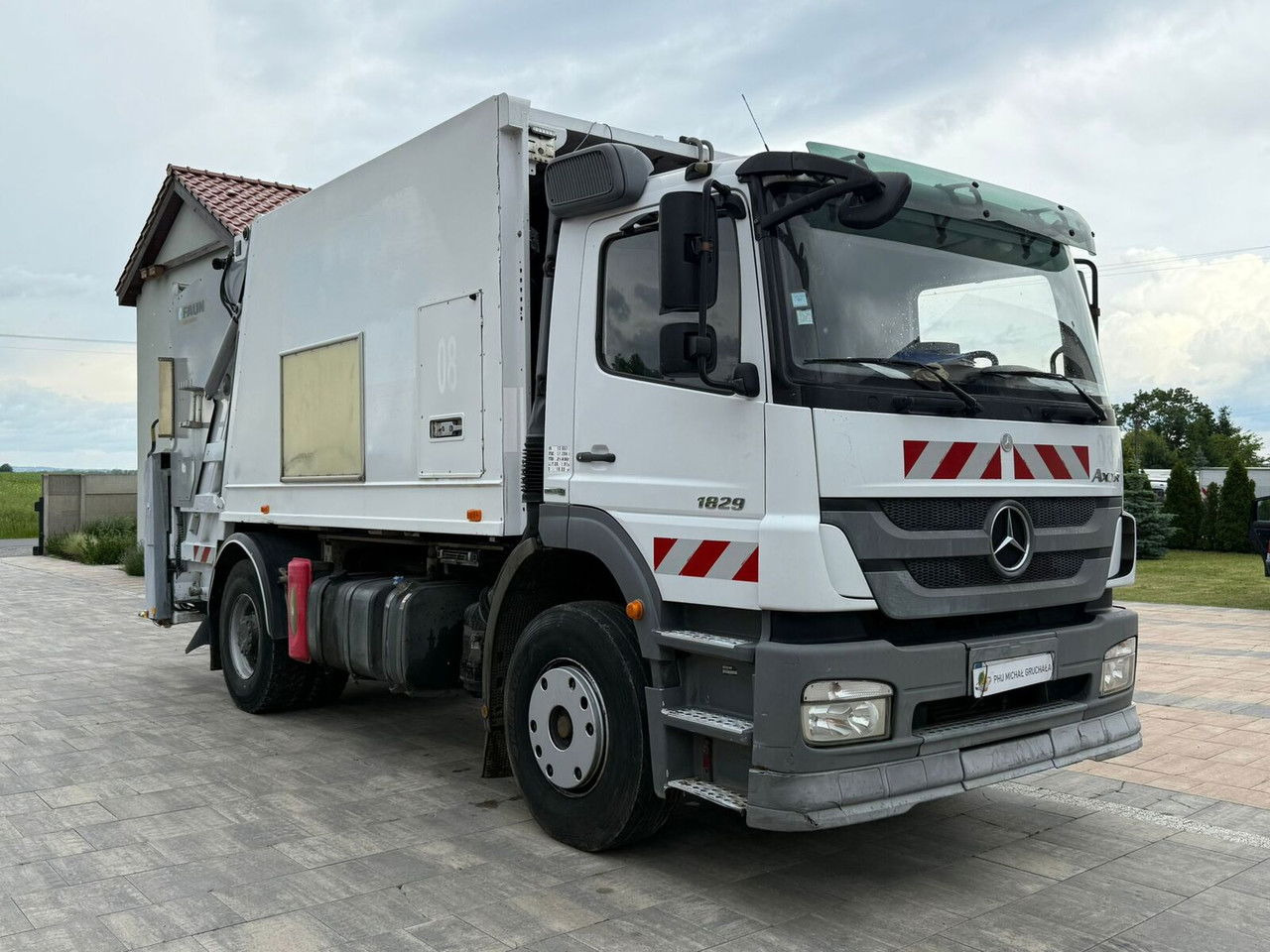 Mercedes-Benz Axor 1829 Faun VR3 TR2 - شاحنة القمامة: صور 1 Mercedes-Benz Axor 1829 Faun VR3 TR2 - شاحنة القمامة: صور 1