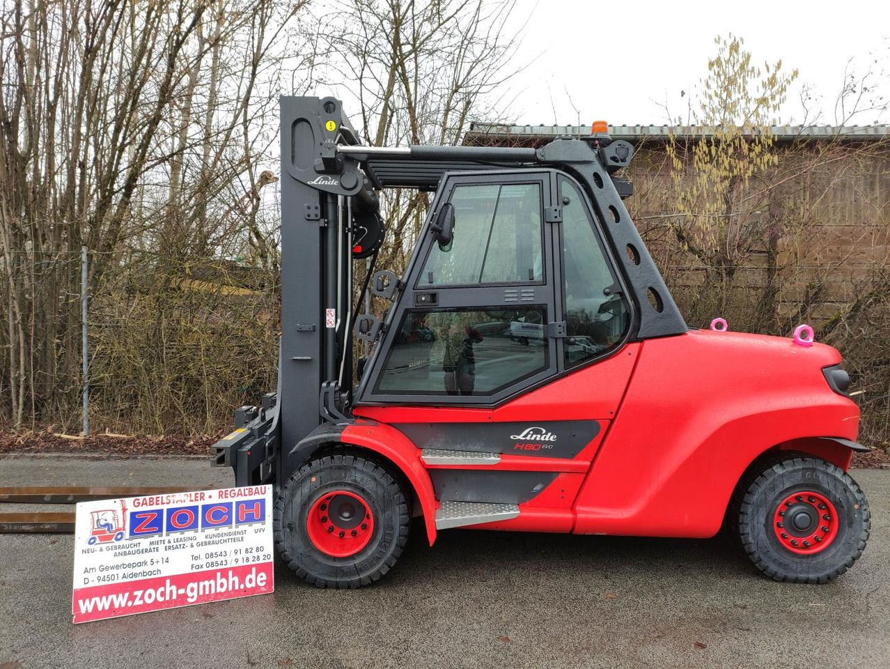 Linde H80D-1100-03-396 - رافعة شوكية ديزل: صور 2 Linde H80D-1100-03-396 - رافعة شوكية ديزل: صور 2