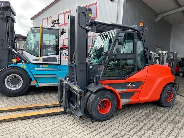 Linde H80D-1100-03-396 - رافعة شوكية ديزل: صور 1 Linde H80D-1100-03-396 - رافعة شوكية ديزل: صور 1