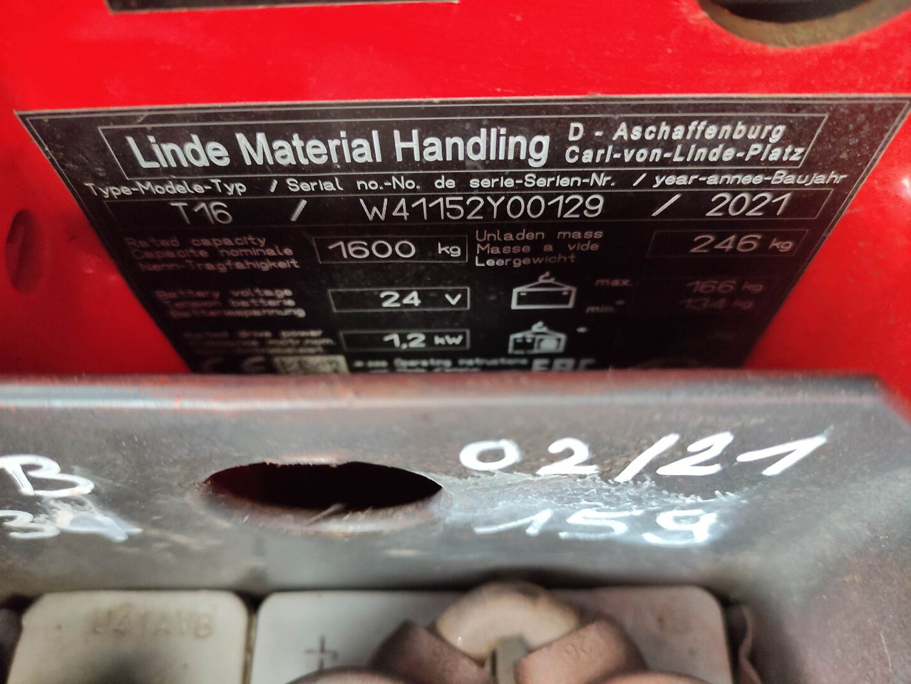 Linde T16-1152 - معدات الرفع منخفض المستوى: صور 5 Linde T16-1152 - معدات الرفع منخفض المستوى: صور 5