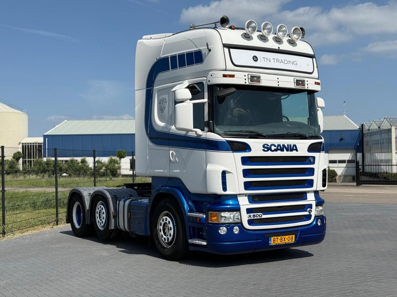 Scania R 500 A 6X2/4 STEERING PUSHER, MANUEL, RETARDER, LEATHER, TOP. - شاحنة جرار: صور 1 Scania R 500 A 6X2/4 STEERING PUSHER, MANUEL, RETARDER, LEATHER, TOP. - شاحنة جرار: صور 1