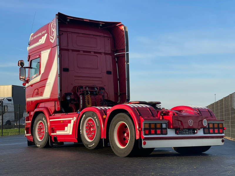 شاحنة جرار Scania R520 6X2/4, VOLLUCHT, SHOWTRUCK, LEER, RETARDER.: صور 19