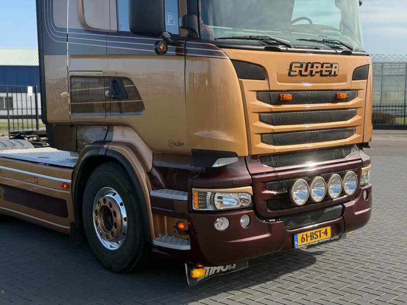 Scania R730 V8 V8, SHOWTRUCK VOLLUCHT, RETARDER, HYDRAULIEK, BOOGIE, ALU WIELEN, LEER. - شاحنة جرار: صور 3 Scania R730 V8 V8, SHOWTRUCK VOLLUCHT, RETARDER, HYDRAULIEK, BOOGIE, ALU WIELEN, LEER. - شاحنة جرار: صور 3