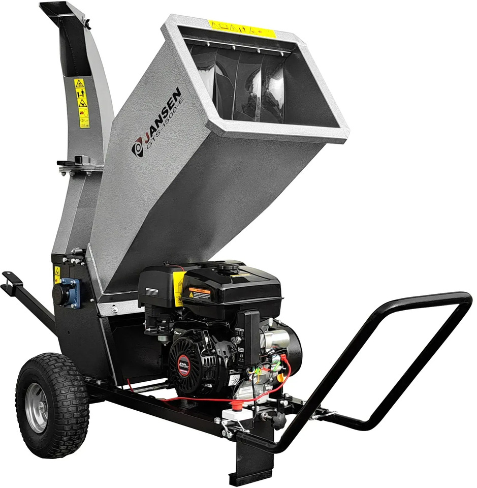 ماكينة تقطيع الأغصان Rębak do gałęzi / rozdrabniacz bębnowy Jansen GTS-1500E: Skuteczne rozdrabnianie gałęzi w ogrodzie: صور 1