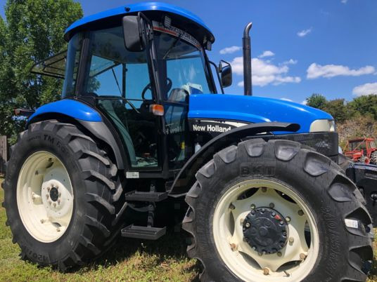 New Holland TD80D - جرار: صور 1 New Holland TD80D - جرار: صور 1
