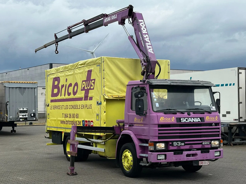 Scania 93M 220 4x2 Atlas 100.1 Crane / Manual / Euro 1 *TOP* - شاحنة كرين: صور 4 Scania 93M 220 4x2 Atlas 100.1 Crane / Manual / Euro 1 *TOP* - شاحنة كرين: صور 4