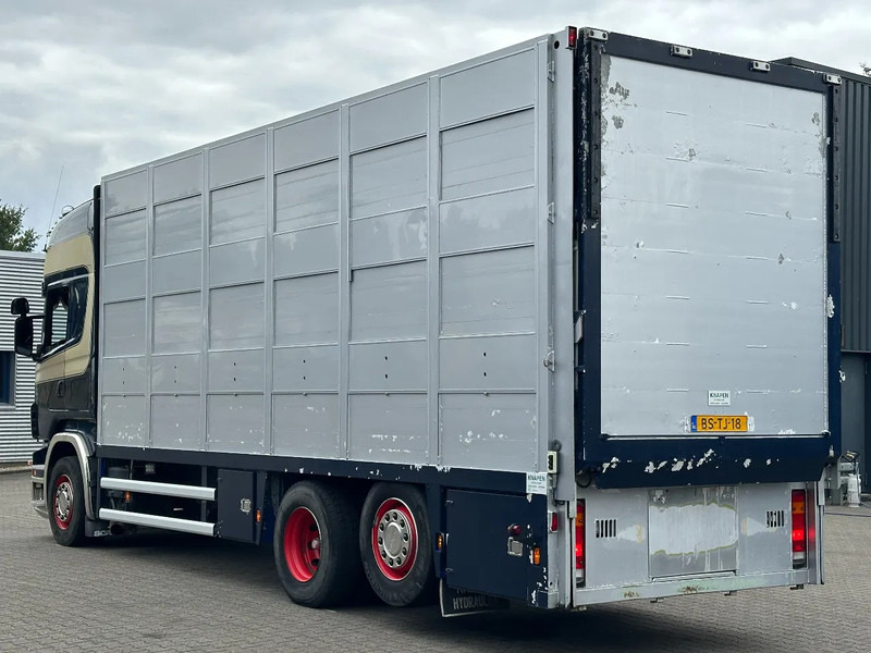 Scania R420 6x2 Topline / 3 Stock Animal Transport / Retarder / Euro 5 - شاحنة نقل المواشي شاحنة: صور 4 Scania R420 6x2 Topline / 3 Stock Animal Transport / Retarder / Euro 5 - شاحنة نقل المواشي شاحنة: صور 4