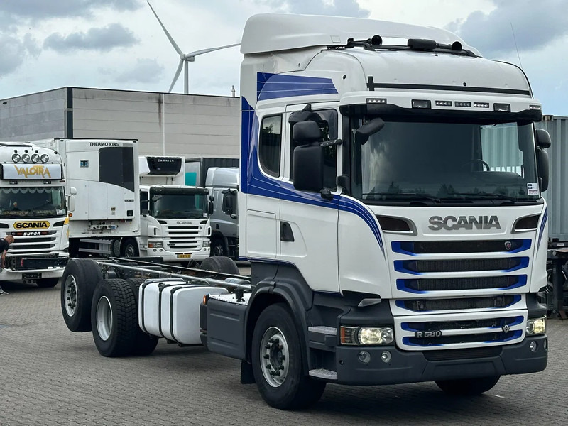 Scania R580 V8 6x2*4 Chassis Retarder Full Air 4.90 Wb Euro 6 - الشاسيه شاحنة: صور 3 Scania R580 V8 6x2*4 Chassis Retarder Full Air 4.90 Wb Euro 6 - الشاسيه شاحنة: صور 3