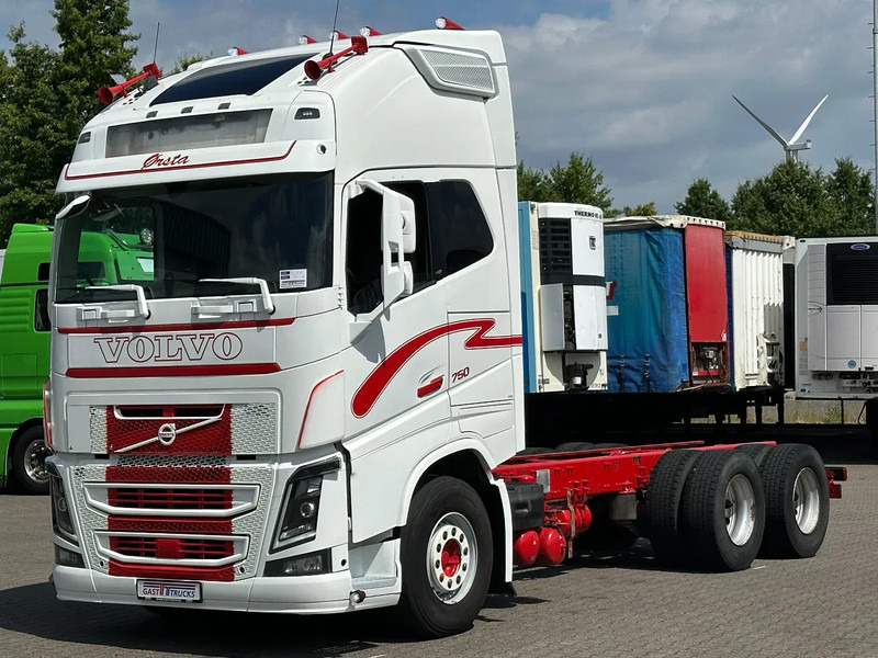 Volvo FH 16.750 6x4 Globe XL Chassis Retarder 4.30 Wb Full Air - الشاسيه شاحنة: صور 1 Volvo FH 16.750 6x4 Globe XL Chassis Retarder 4.30 Wb Full Air - الشاسيه شاحنة: صور 1