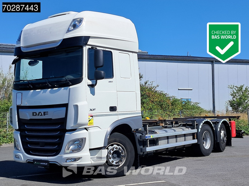 DAF XF 480 6X2 Automatic SSC FAN Retarder Lift+steering Axle Euro 6 - شاحنات الحاويات / جسم علوي قابل للتغيير شاحنة: صور 1 DAF XF 480 6X2 Automatic SSC FAN Retarder Lift+steering Axle Euro 6 - شاحنات الحاويات / جسم علوي قابل للتغيير شاحنة: صور 1