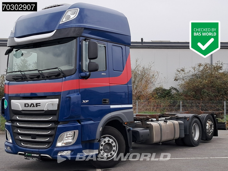 DAF XF 480 6X2 BDF Retarder SSC Lift+Steering Axle Automatic Euro 6 - شاحنات الحاويات / جسم علوي قابل للتغيير شاحنة: صور 1 DAF XF 480 6X2 BDF Retarder SSC Lift+Steering Axle Automatic Euro 6 - شاحنات الحاويات / جسم علوي قابل للتغيير شاحنة: صور 1