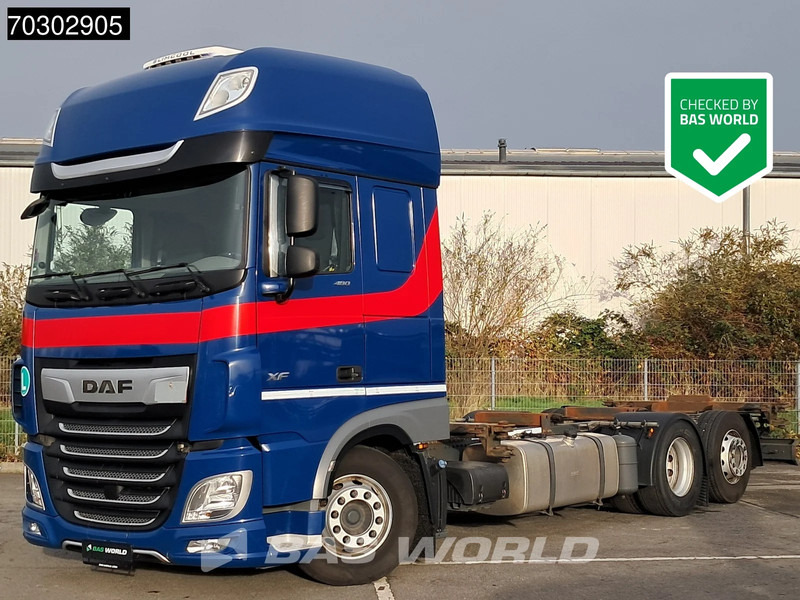DAF XF 480 6X2 BDF Retarder SSC Lift+Steering Axle Automatic Euro 6 - شاحنات الحاويات / جسم علوي قابل للتغيير شاحنة: صور 1 DAF XF 480 6X2 BDF Retarder SSC Lift+Steering Axle Automatic Euro 6 - شاحنات الحاويات / جسم علوي قابل للتغيير شاحنة: صور 1
