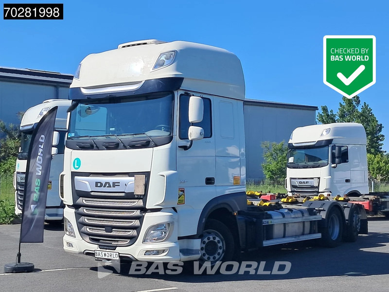 DAF XF 480 6X2 SSC Retarder 2x Tanks Lift+Lenkachse Standklima ACC LED - شاحنات الحاويات / جسم علوي قابل للتغيير شاحنة: صور 1 DAF XF 480 6X2 SSC Retarder 2x Tanks Lift+Lenkachse Standklima ACC LED - شاحنات الحاويات / جسم علوي قابل للتغيير شاحنة: صور 1