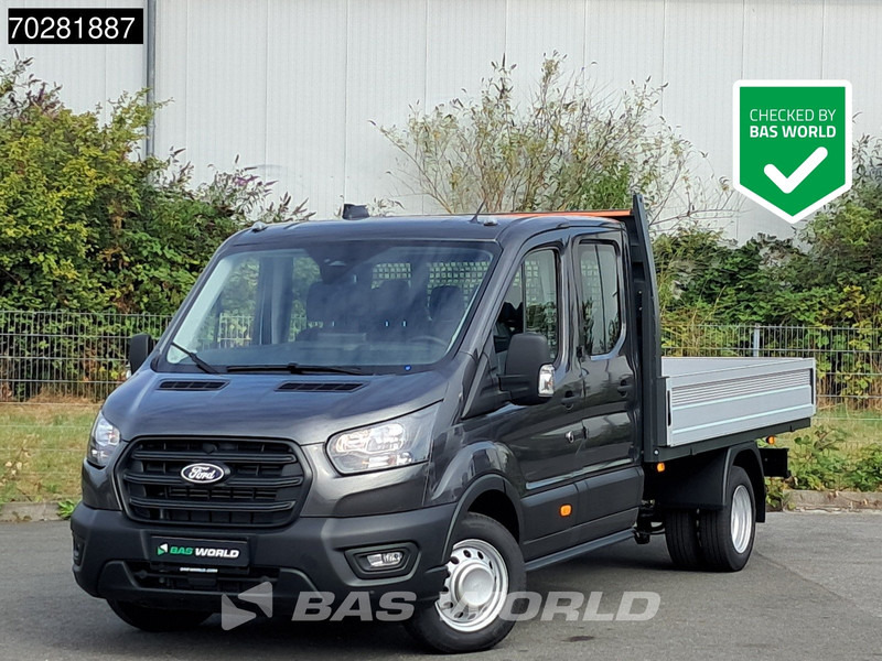 Ford Transit 170pk Neu! Automatik 170PS Pritsche Doppelbereifung 3,5T AHK SYNC4 CarPlay Kamera Euro6 A/C Towbar Cruise control - الشاحنات الصغيرة المسطحة: صور 1 Ford Transit 170pk Neu! Automatik 170PS Pritsche Doppelbereifung 3,5T AHK SYNC4 CarPlay Kamera Euro6 A/C Towbar Cruise control - الشاحنات الصغيرة المسطحة: صور 1
