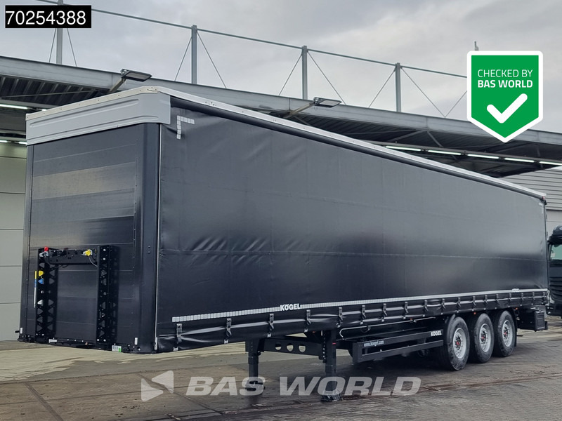Kögel S24-1 3 axles NEW SAF Liftachse Edscha - الخيمة نصف مقطورة: صور 1 Kögel S24-1 3 axles NEW SAF Liftachse Edscha - الخيمة نصف مقطورة: صور 1