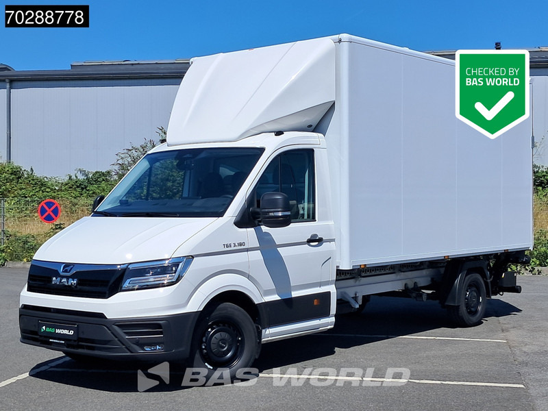 MAN TGE 3.180 Neu! Automatik 2025 Facelift Koffer Ladebordwand Navi Klima Tempomat LED Euro6 21m3 A/C Cruise control - الشاحنات الصغيرة صندوق مغلق: صور 1 MAN TGE 3.180 Neu! Automatik 2025 Facelift Koffer Ladebordwand Navi Klima Tempomat LED Euro6 21m3 A/C Cruise control - الشاحنات الصغيرة صندوق مغلق: صور 1