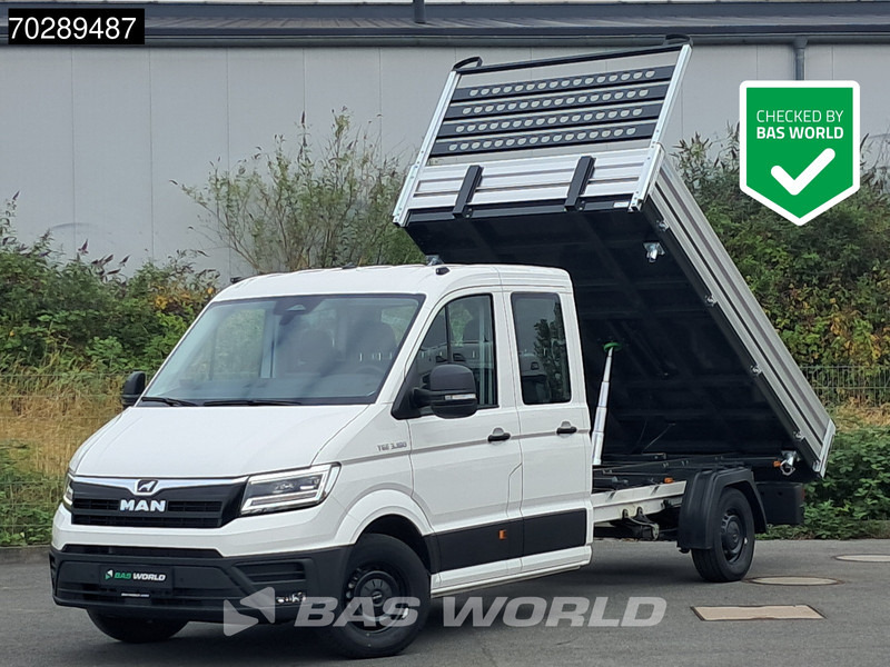 MAN TGE 3.180 Neu! Dreiseitenkipper Automatik 2025 Facelift 180PS AHK LED Klima Tempomat Navi ACC Euro6 Kieper 3m3 A/C Towbar Cruise control - قلاب صغير: صور 1 MAN TGE 3.180 Neu! Dreiseitenkipper Automatik 2025 Facelift 180PS AHK LED Klima Tempomat Navi ACC Euro6 Kieper 3m3 A/C Towbar Cruise control - قلاب صغير: صور 1