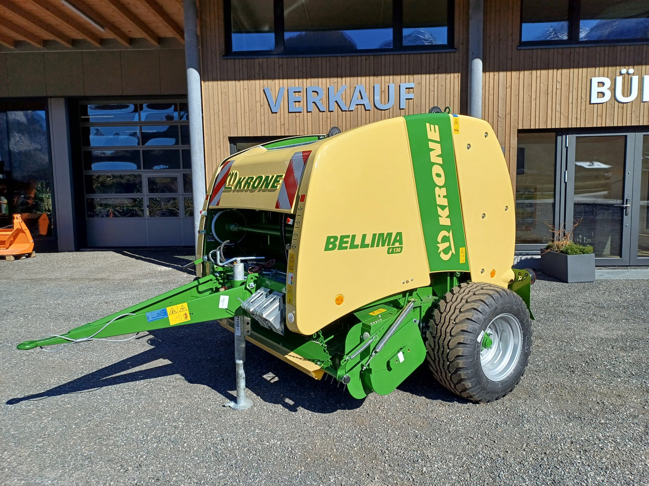 Krone Bellima F 130 (22945) - مكبس القش الدائري: صور 1 Krone Bellima F 130 (22945) - مكبس القش الدائري: صور 1