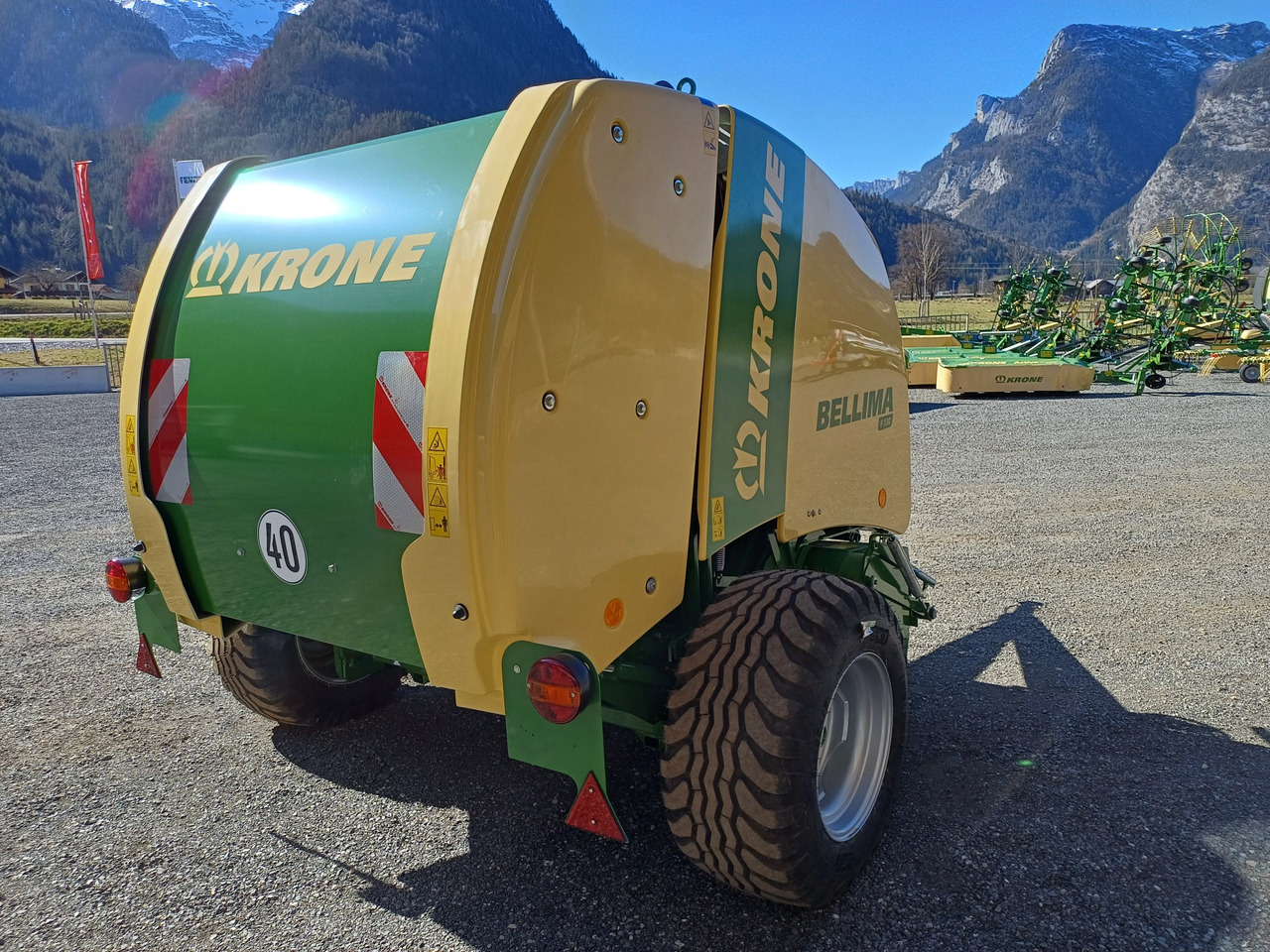 Krone Bellima F 130 (22945) - مكبس القش الدائري: صور 4 Krone Bellima F 130 (22945) - مكبس القش الدائري: صور 4