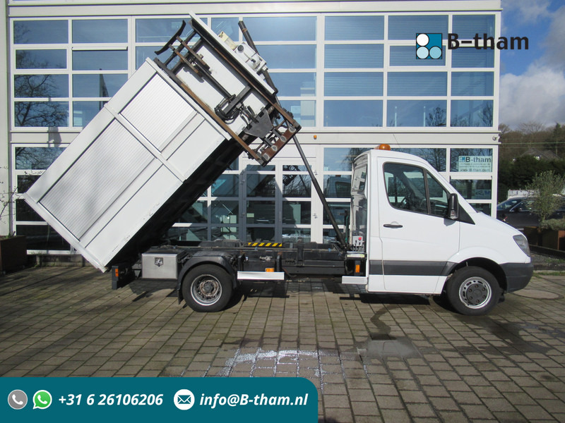 Mercedes-Benz Sprinter 510CDI Kipper + Zij-belading Side-loader - قلابات: صور 1 Mercedes-Benz Sprinter 510CDI Kipper + Zij-belading Side-loader - قلابات: صور 1