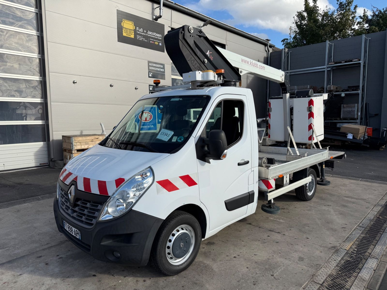 Renault Master III Steiger/11,2m/3,5t/Klubb K26/AHK - مصاعد الازدهار محمولة على شاحنة: صور 1 Renault Master III Steiger/11,2m/3,5t/Klubb K26/AHK - مصاعد الازدهار محمولة على شاحنة: صور 1